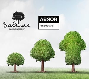 Salinas Packaging Group ha obtenido el certificado Residuo Cero de AENOR