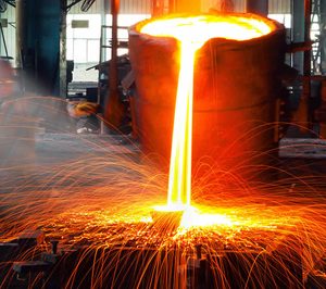 La siderurgia española produjo un 27% más en 2021