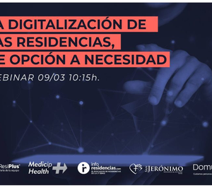 Medicip Health lidera un seminario web sobre digitalización de las residencias
