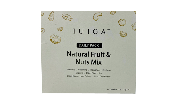 Luiga Natural Fruit & Nuts Mix Daily Pack (3)