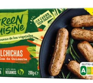Findus lanza salchichas plant-based con proteína de guisante