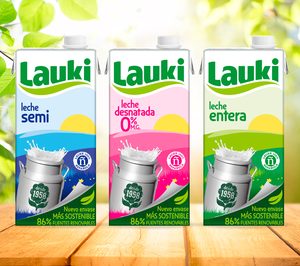 Lauki incorpora un tapón unido al envase a sus briks