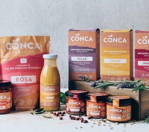 Conca Organics lanza una gama de salsas bío 100% veganas