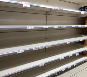 El sector de gran consumo, maniatado por la huelga de transportes