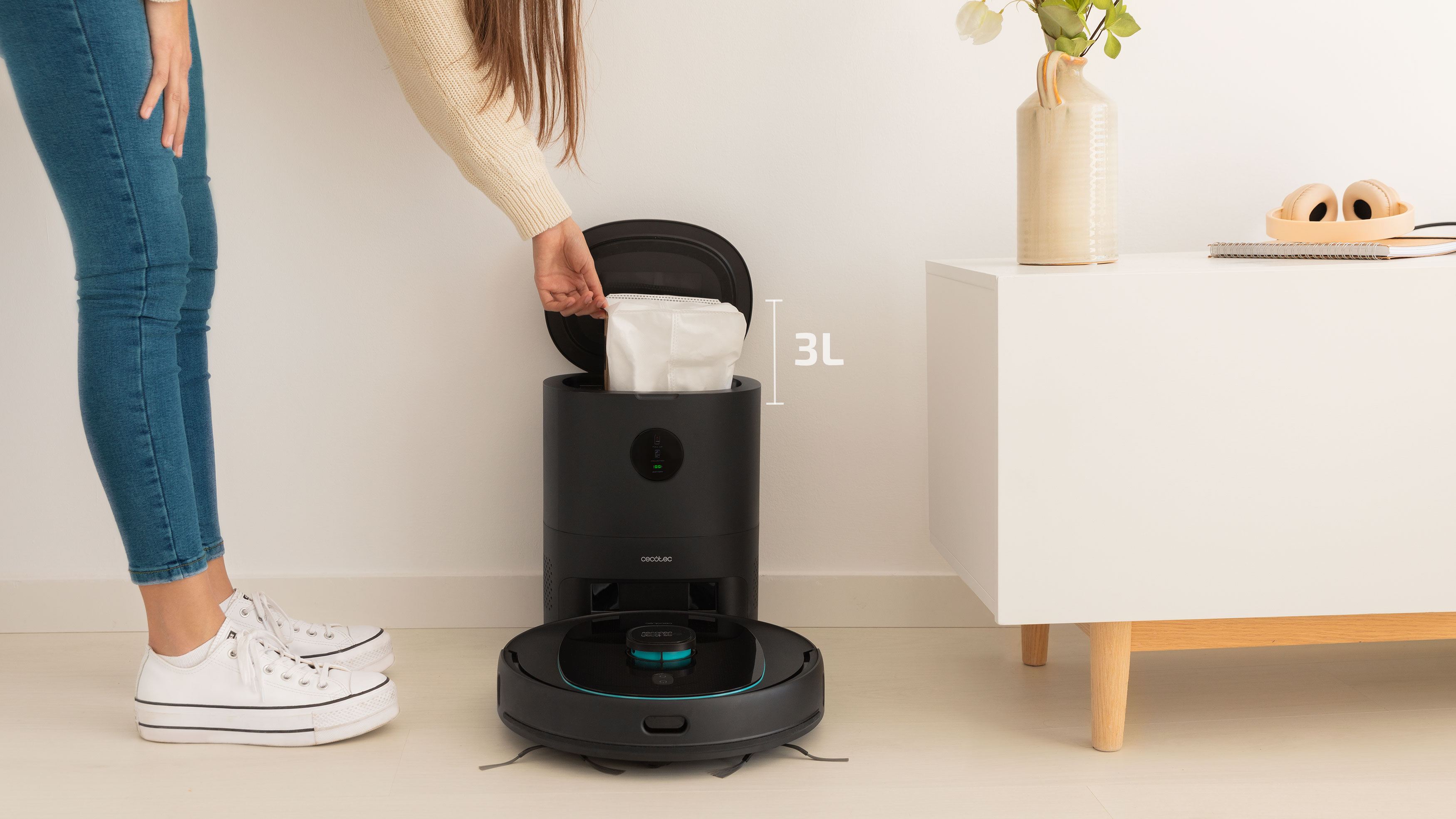 Conga 5290 Ultra, un robot aspirador con tecnología láser 4 en 1