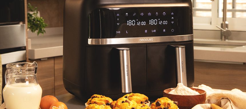 Cecofry Advance Double: la freidora dietética de Cecotec con 9 l. y dos cestillos