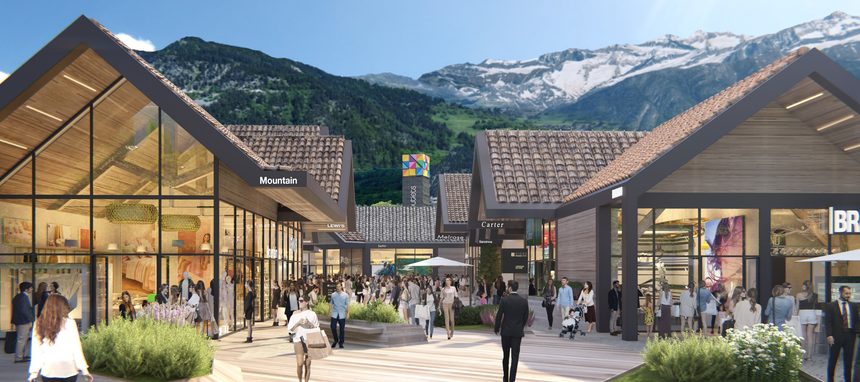 Neinver inicia la construcción de Alpes The Style Outlets, su segundo outlet en Francia