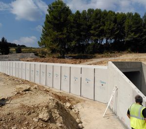 Las obras con prefabricado de hormigón descienden un 11% hasta mayo