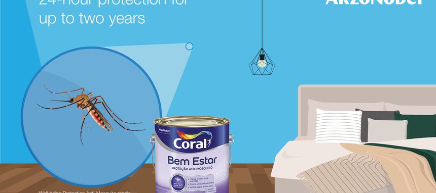 AkzoNobel lanza un barniz repelente de mosquitos para ayudar a combatir enfermedades