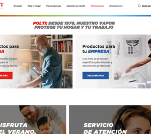 Polti estrena nueva web en España