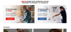 Polti estrena nueva web en España