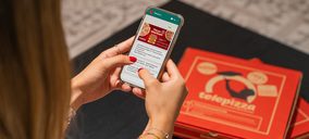Telepizza también se comercializa a través de WhatsApp