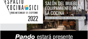 Pando estará presente en la feria SICI de Valencia
