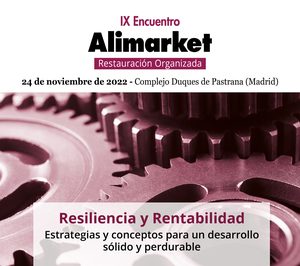 Llega la novena edición del Encuentro Alimarket Restauración Organizada