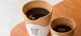 ‘Eat me Cup’ llega a España como alternativa a los vasos de plástico para café