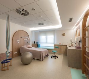Revestimientos Gerflor para la nueva área de Maternidad del Hospital Punta de Europa