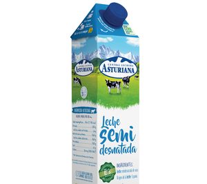 Central Lechera Asturiana incorpora el tapón unido al envase de Tetra Pak a sus briks de leche