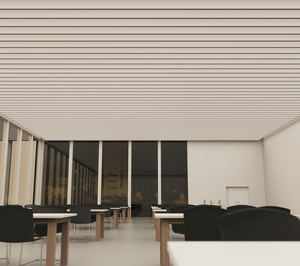 Zentia lanza Baffles, su nueva gama de techos de diseño suspendidos