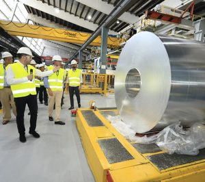 Aludium reactiva su laminador de Alicante