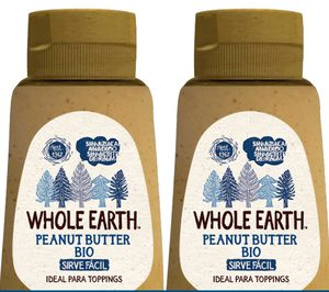 Whole Earth lanza un nuevo formato para su crema de cacahuete bío