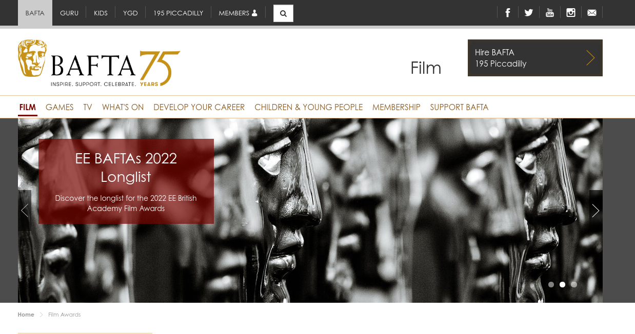 TCL apoya la organización cinematográfica BAFTA