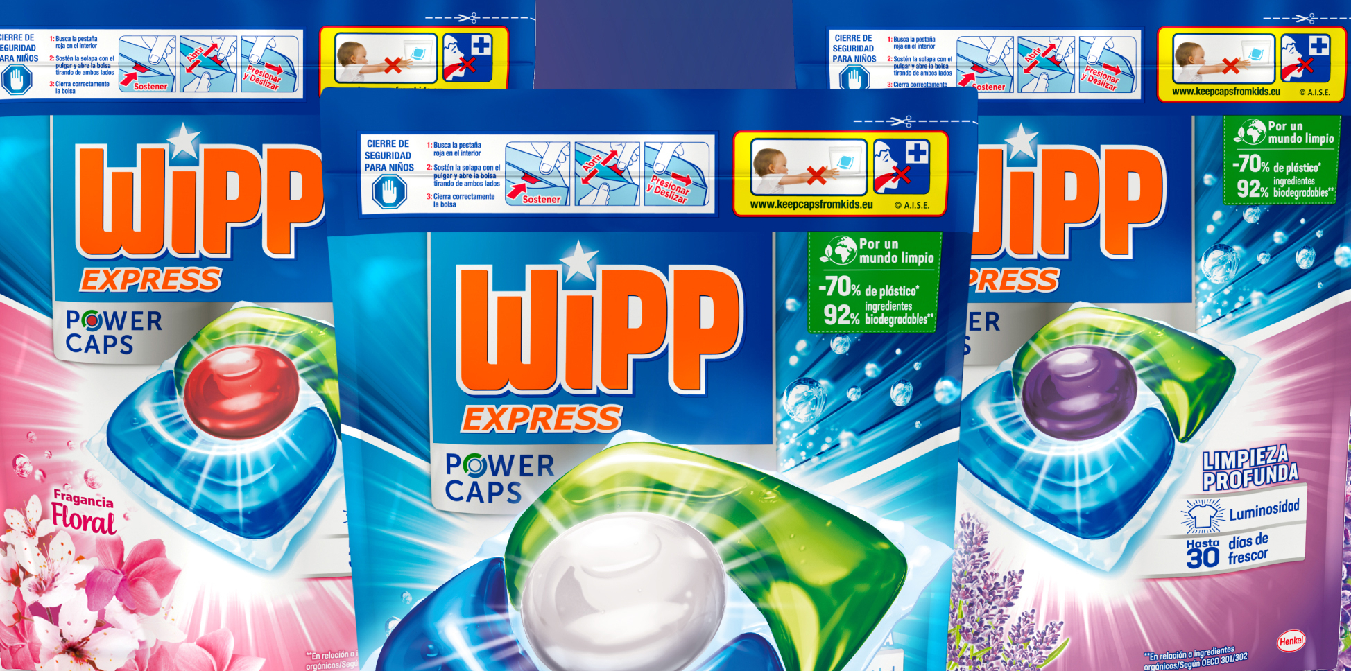Henkel refuerza su apuesta por la sostenibilidad con las nuevas ‘Wipp Express Power Caps’