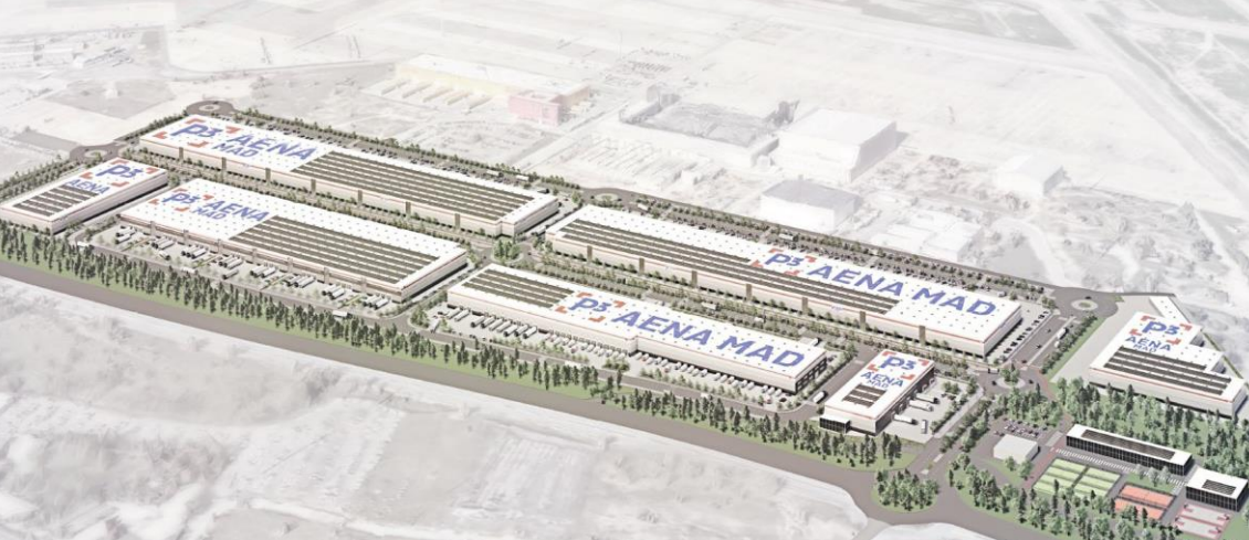 P3, socio elegido por Aena para desarrollar el futuro área logística del aeropuerto de Madrid