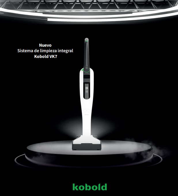 Vorwerk presenta Kobold VK7, la “Thermomix” de los aspiradores