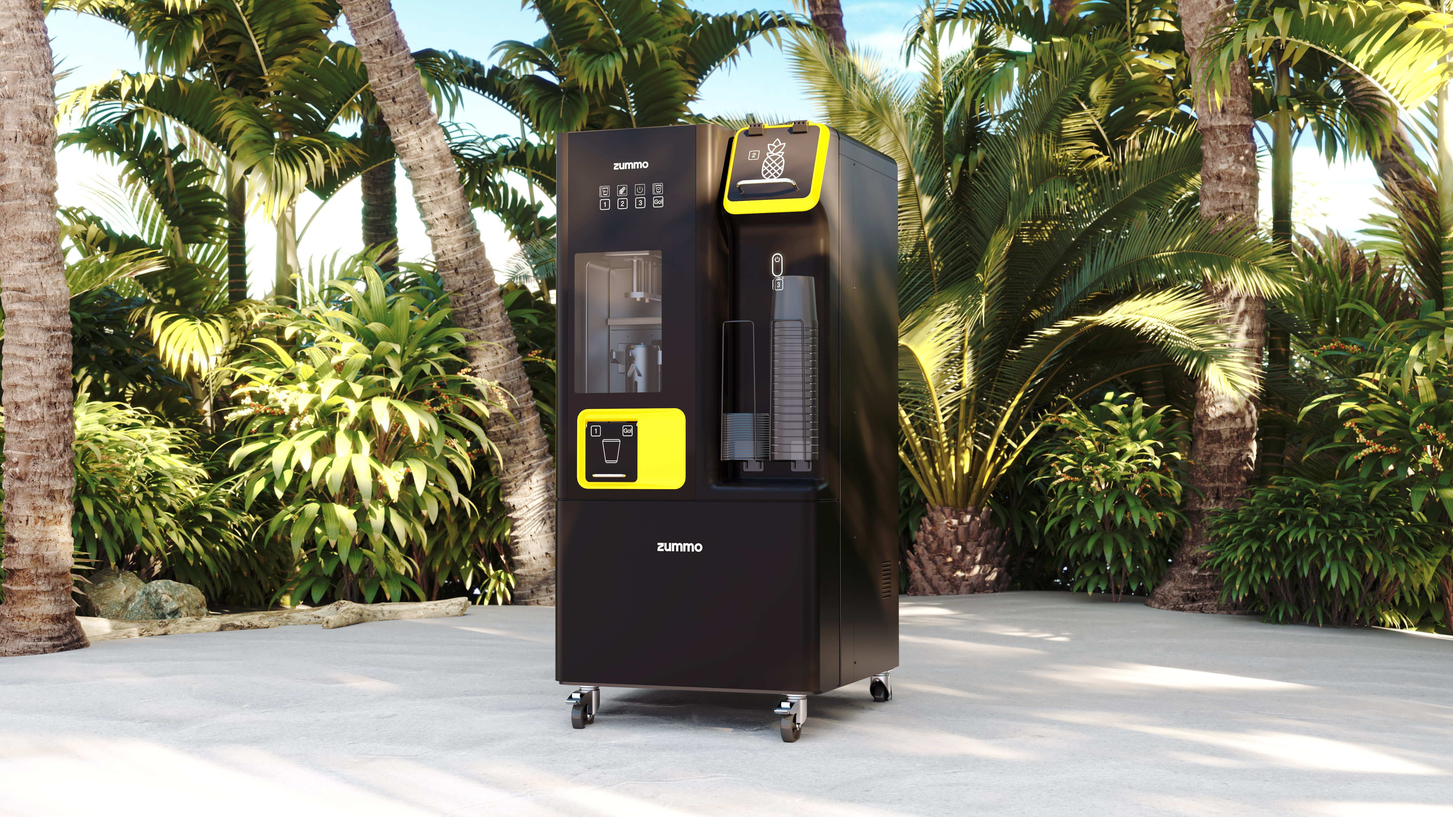 Zummo lanza Isla, un equipo para retail que prepara la piña ready to eat