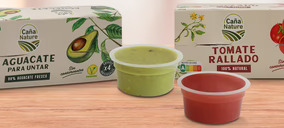 La Caña lanza formatos monodosis para sus productos de tomate y aguacate
