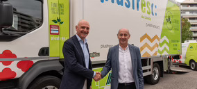 Plusfresc incorpora a su flota logística el primer camión pesado 100% eléctrico