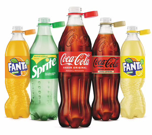 Coca-Cola arranca definitivamente con el empleo de tapones adheridos para sus botellas PET