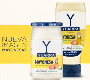 La nueva imagen de las mayonesas Ybarra evoca el sabor casero