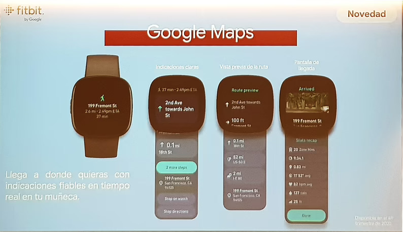 Fitbit by Google, ahora en tu muñeca la vida conectada con pay y maps