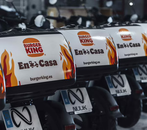 Burger King adquiere 6.000 motos eléctricas para potenciar su servicio delivery