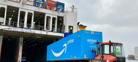 Amazon apuesta por las autopistas del mar para reducir la huella de CO2 en las entregas entre España e Italia