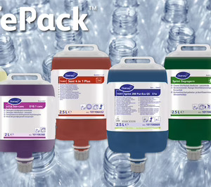 Diversey lanza los nuevos envases ‘SafePack’ para agilizar el reciclaje