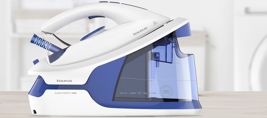 Sliding Perfect 2400, el nuevo centro de planchado de vapor de Taurus