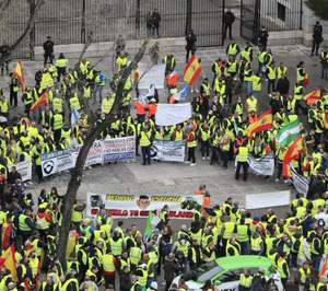 Normalidad y actividad casi plena en el transporte por carretera
