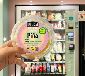 Teika elige la fruta de IV gama de Peris para sus máquinas de vending