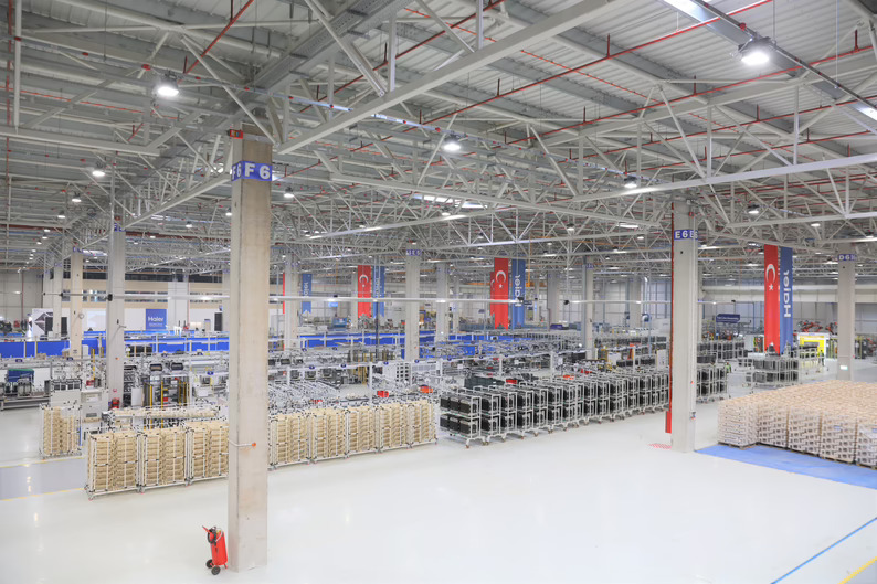 Haier Europe amplía su capacidad de producción con una nueva fábrica de lavavajillas en Turquía