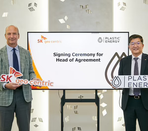 La coreana SKGC empleará la tecnología de Plastic Energy