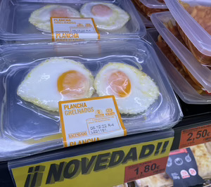 Angulas Aguinaga revoluciona el lineal de refrigerados con los huevos a la plancha de Mercadona