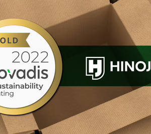 Hinojosa, medalla de oro de EcoVadis por su mejora continua en sostenibilidad