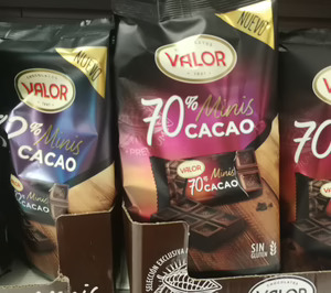 Chocolates Valor impulsó las exportaciones, disminuyó sus ingresos en España y alargó la senda inversora