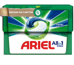 Ariel apuesta por el cartón para lanzar una novedad que facilita la inclusión