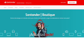 Santander amplía su renting de tecnología
