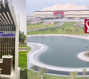 Canaletas equipa con fuentes de agua cinco zonas del Mundial de Qatar 2022