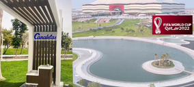 Canaletas equipa con fuentes de agua cinco zonas del Mundial de Qatar 2022