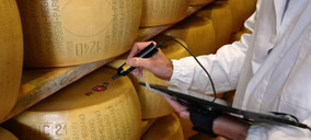 La etiqueta digital de trazabilidad de Parmigiano Reggiano ultima la fase de pruebas